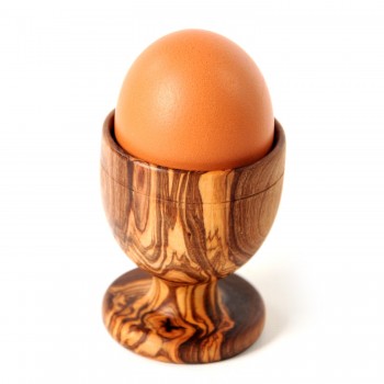 Olive Wood Desing Egg Holder
